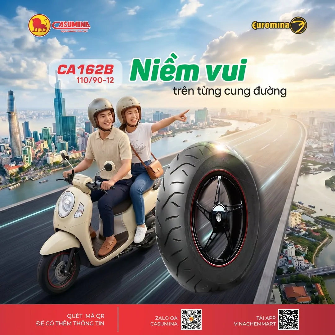 Lốp xe tay ga Casumina CA162B