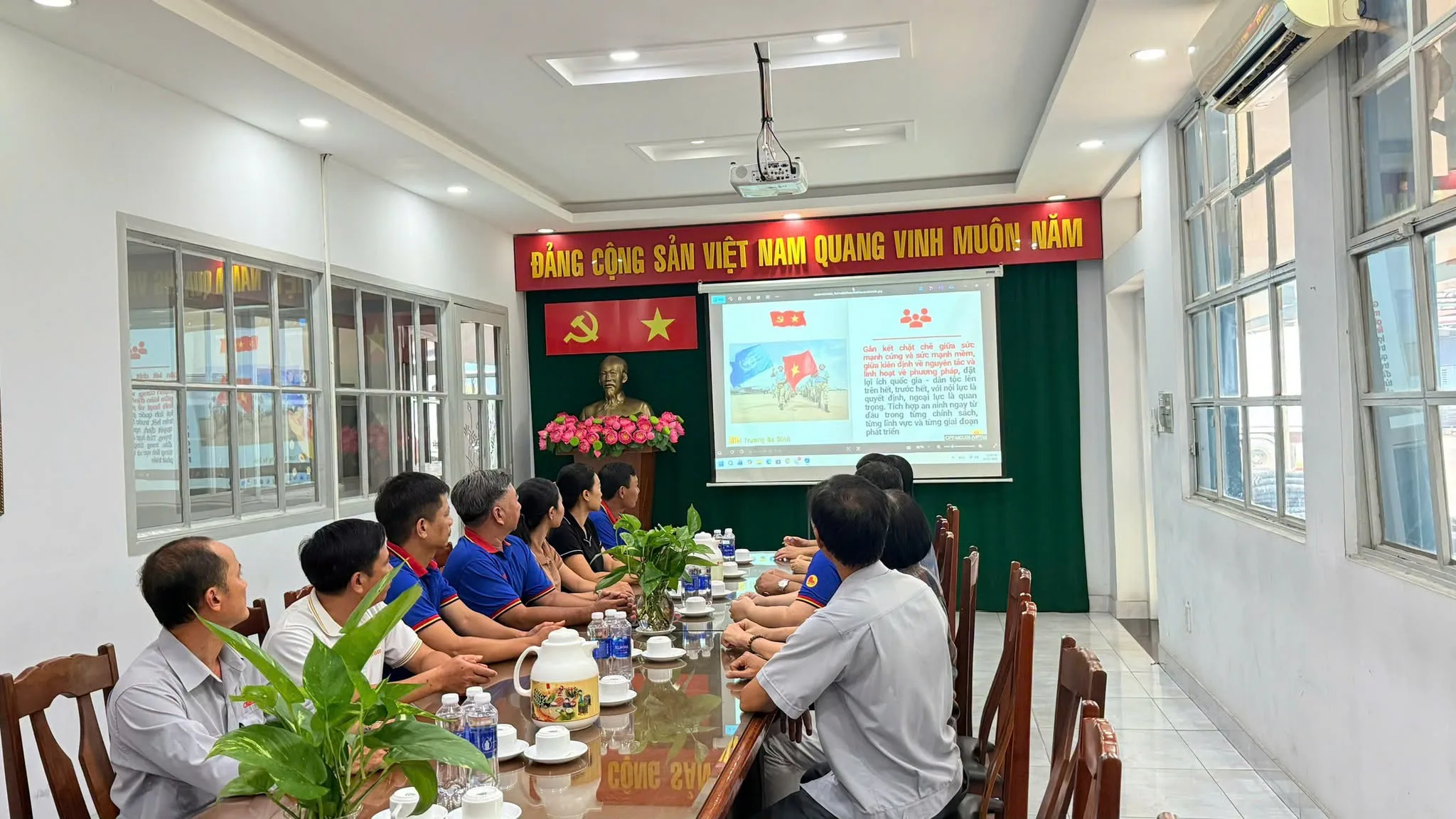 Điểm cầu Xí nghiệp Cao su Hóc Môn